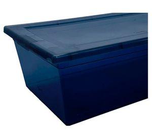 Caja organizadora Mybox azul polipropileno 6 litros