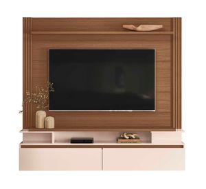 Panel TV 65" Capri castaño off white