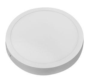 Panel LED 18W luz fría redondo 4 piezas
