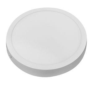 Panel LED 18W luz cálida redondo 4 piezas