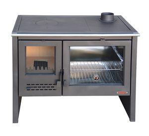 Cocina a leña Nera gris 1 quemador