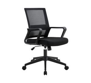 Silla oficina ergonómica Paris negro