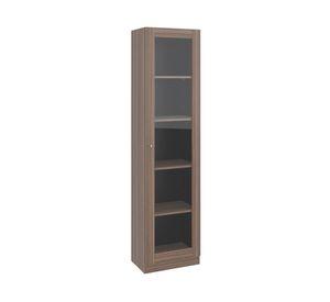 Vitrina Home E6 avellana/wengue 4 Repisas 180.6x45x31.3 cm