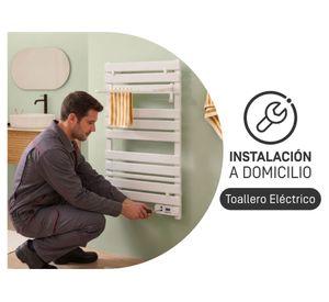 Instalación toallero eléctrico