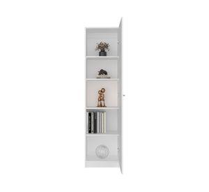 Estante Home E5 blanco marquez 1 Puerta 180.6x45x31.4 cm