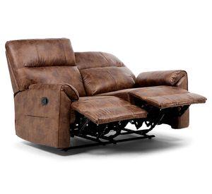 Sofá reclinable 2 cuerpos Tolosa camel