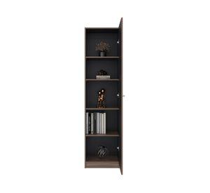 Estante Home E5 avellana 1 Puerta 180.6x45x31.4 cm