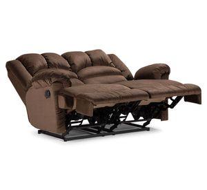 Sofá reclinable 2 cuerpos Jarrie café