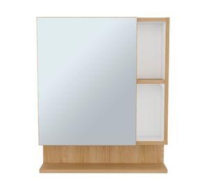 Botiquín Chloe fresno/blanco 55x29x194 cm