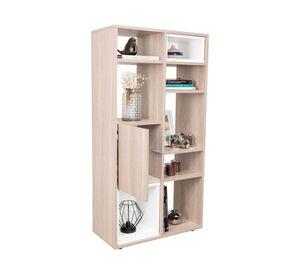 Biblioteca Momi 120x61.6x30 cm bardolino/blanco
