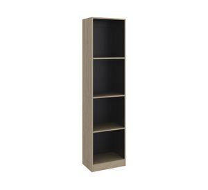 Estante Home e2 Cartagena/Wengue 180.6x45x29.9 cm