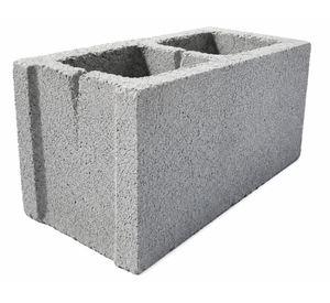 Bloque liso 19x19x39 cm
