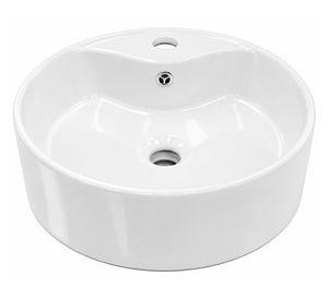 Lavamanos sobreponer redondo LVSPR4141B blanco