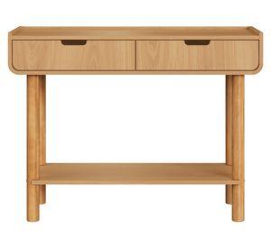 Arrimo rectangular Aura 75x100x37.5 cm café