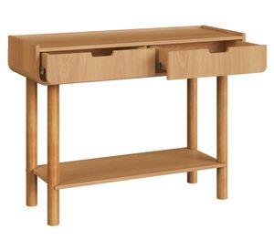 Arrimo rectangular Aura 75x100x37.5 cm café