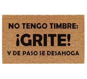 Limpiapiés Frase 45x75 cm D6
