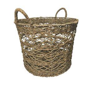 Canasto Fibra natural Calado 40 cm