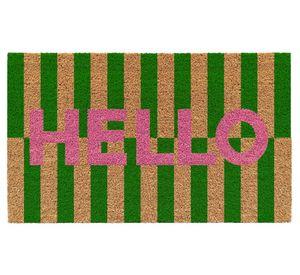 Limpiapiés Hello 45x75 cm D1