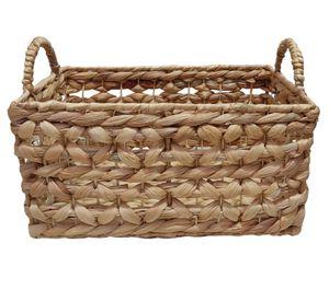 Canasto Fibra natural Florencia 23x43x33 cm