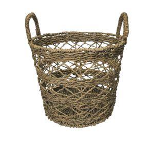 Canasto Fibra natural Calado 30 cm
