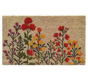 Limpiapiés Flores 50x85 cm