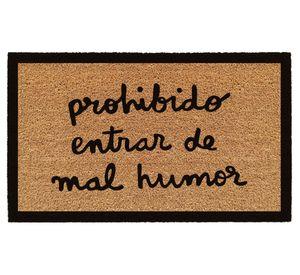 Limpiapiés Frase 45x75 cm D5