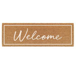 Limpiapiés Welcome 25x75 cm