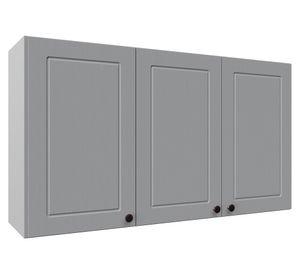 Mueble aéreo cocina 3 puertas Americana Vita gris