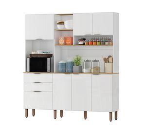 Mueble cocina Magnolia blanco 187x177.9x38 cm