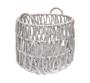Canasto Fibra natural Desgastado 41 cm