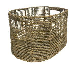 Canasto Fibra natural Ovalado 17x30x20 cm