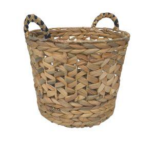 Canasto Fibra natural Asa rígida 35 cm