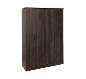 Clóset 4 puertas Lucerna espresso 181.5x126x50.5 cm