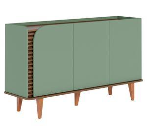 Buffet Jurere almendra verde 2 repisa 79.2x136x39.3 cm