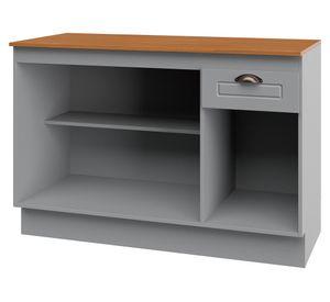 Mueble cocina 3 puertas Americana Vita gris/nature