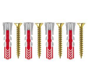 Tarugo + tornillo Duopower 10 mm 4 und.
