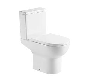 Inodoro multidescarga piso/muro 25/30 cm Alcalá blanco