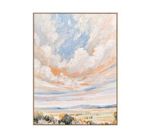 Canvas con marco Nubes 80x60 cm D2