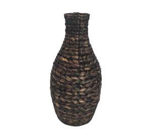 Florero Fibra natural oscura 31 cm
