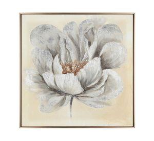Canvas con marco Flor folia 80x80 cm