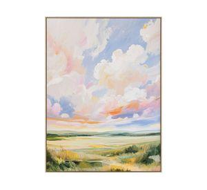 Canvas con marco Nubes 80x60 cm D1