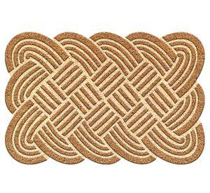 Limpiapiés emboss trenza 40x60 cm