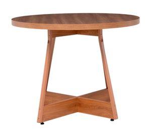 Mesa de comedor 4 personas 76.5x100 cm Capitolio canela