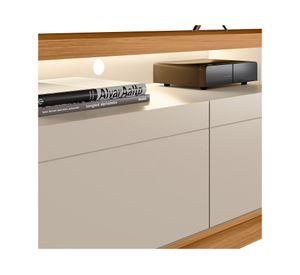 Rack TV 75" Estoril café off white
