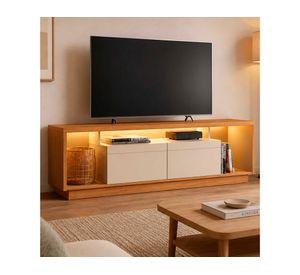 Rack TV 75" Estoril café off white