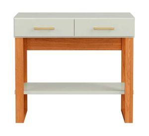 Arrimo rectangular Colorado 80x90x35.5 cm blanco canela