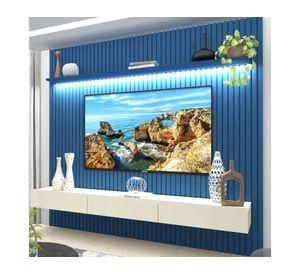 Home TV 80" Nobre LED azul/off white