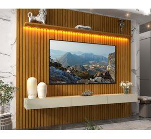 Home TV 80" Nobre natural/off white