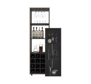 Bares Ozzy wengue/milan 175x80.9x41.3x41.3 cm