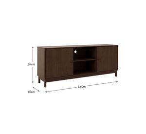 Rack Essencia caoba 65x160x40x40 cm
